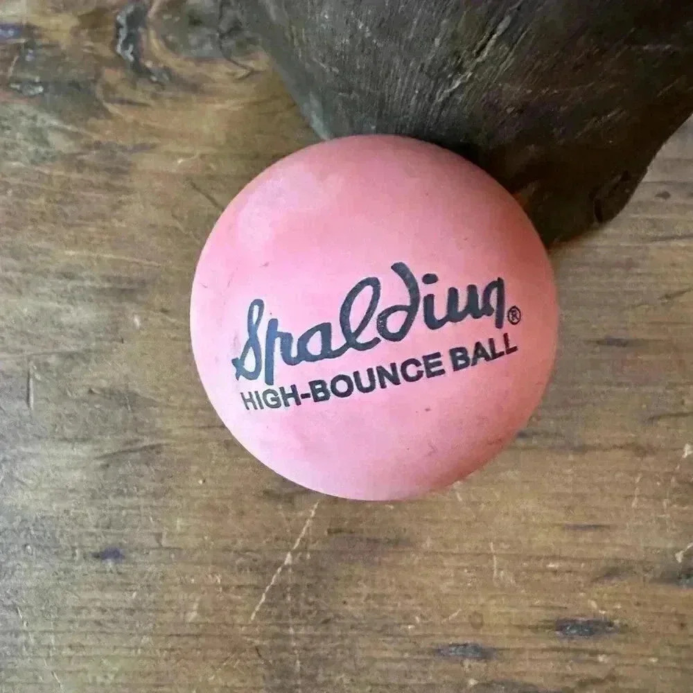 Classic Spaulding High-Bounce Ball